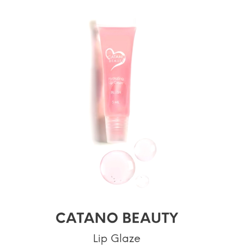 CATANO BEAUTY Hydrating Lip Glaze Color Blush 5ml Travel Size Purse Size - Picture 2 of 4